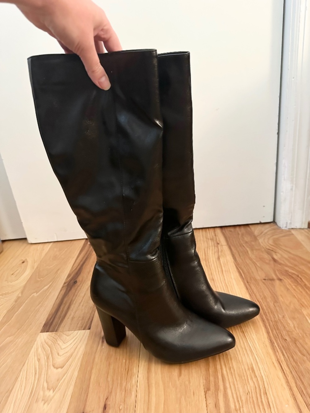 Knee High Boots Black